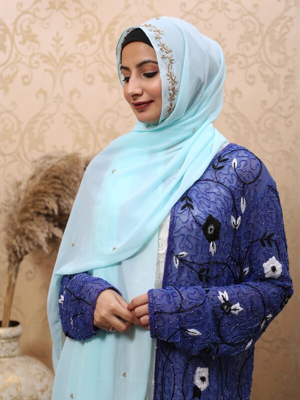 Luxury Zardoozi Dabka Bel Hijab