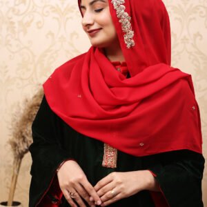 Nakashi Dabka Hijab (Georgette)