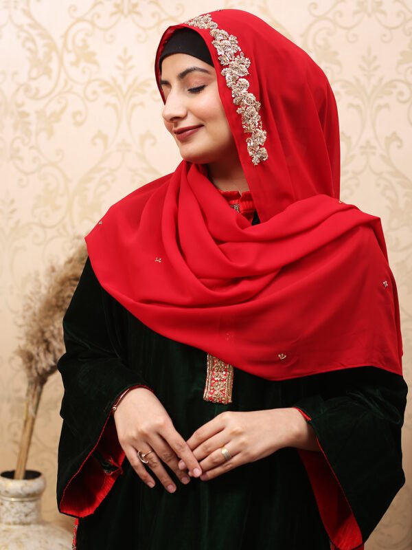 Nakashi Dabka Hijab (Georgette)